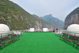 Sun Deck on M.S. Victoria 1